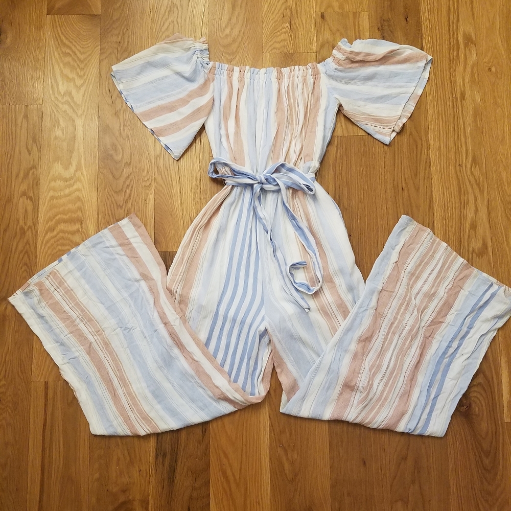 Alter'd State off the shoulder jumpsuit